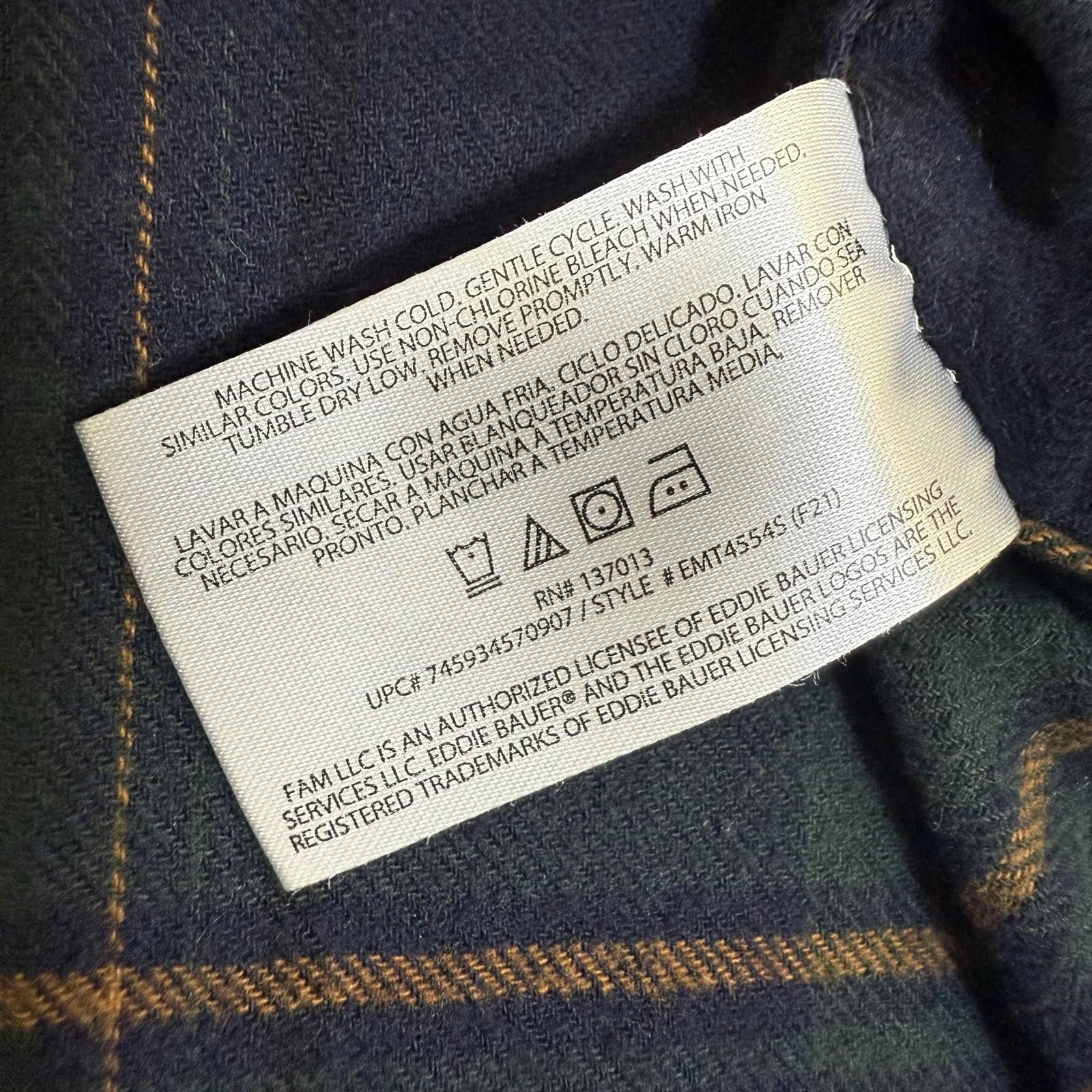 Eddie Bauer Eddie Bauer Shirt Mens M Plaid Flannel Long Sleeve Casual Size US M / EU 48-50 / 2 - 4 Thumbnail