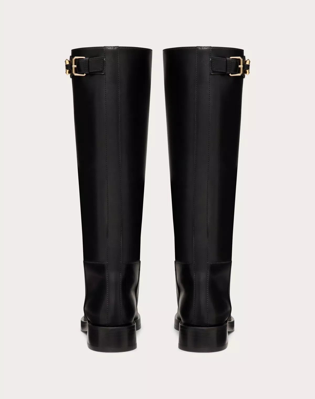 Valentino o1s1wg110625 Vlogo The Bold Edition Boot in Black Size US 7 / IT 37 - 3 Thumbnail