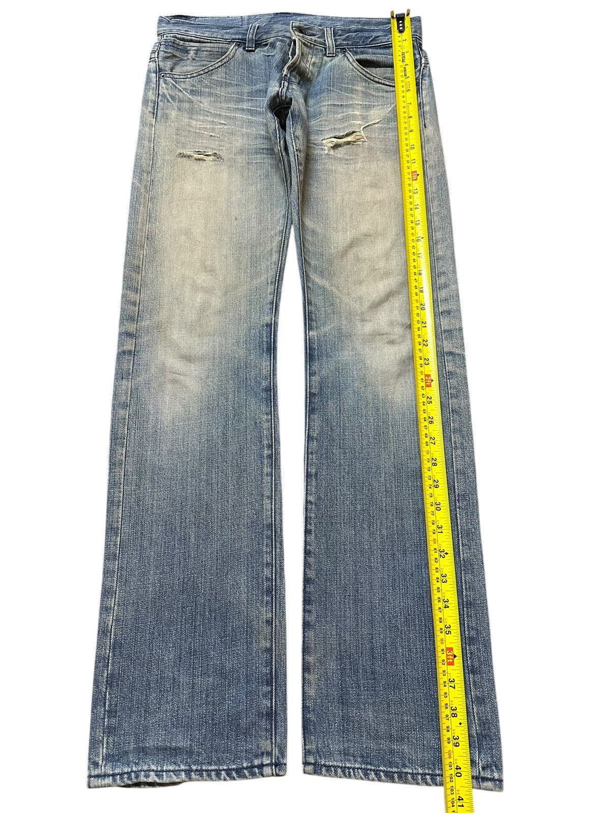 Beams Japan Vintage Japanese Beams Mud Wash Faded Style Jeans Size US 32 / EU 48 - 13 Thumbnail