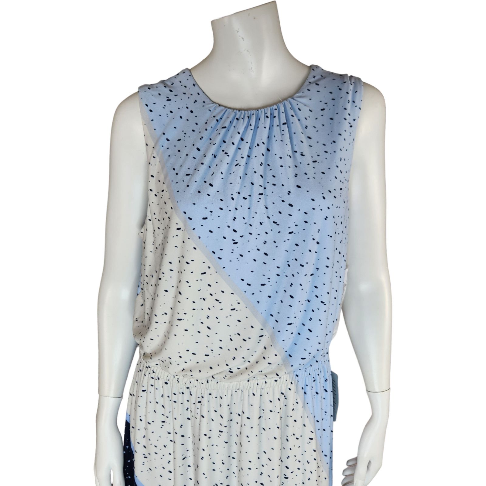 Other London Times Womens Sleeveless Midi Dainty Dress Sz 12 Size XL / US 12-14 / IT 48-50 - 6 Thumbnail