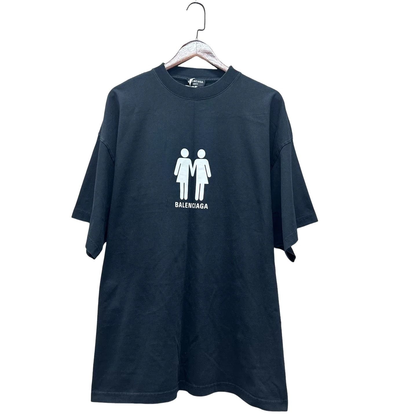 Balenciaga Balenciaga Pride 2022 Flag Graphic T-Shirt Size 3 Size US L / EU 52-54 / 3 - 1 Thumbnail