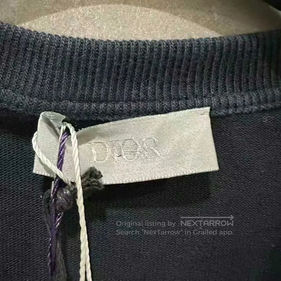 Dior dior navy short sleeve saddle bag tee. Size US XS / EU 42 / 0 - 3 Thumbnail