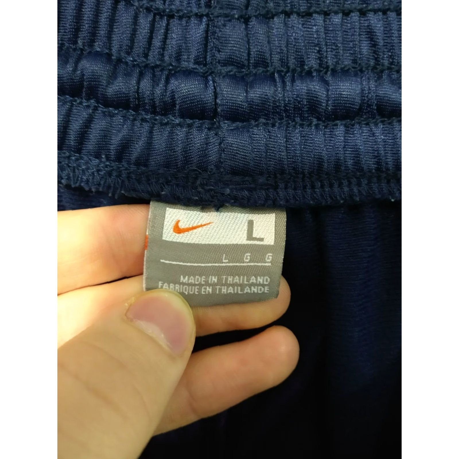 Nike Nike Pants Mens Large Blue Joggers Baggy Gym Basketball Track Y2K Wide Leg Size US 33 - 7 Thumbnail