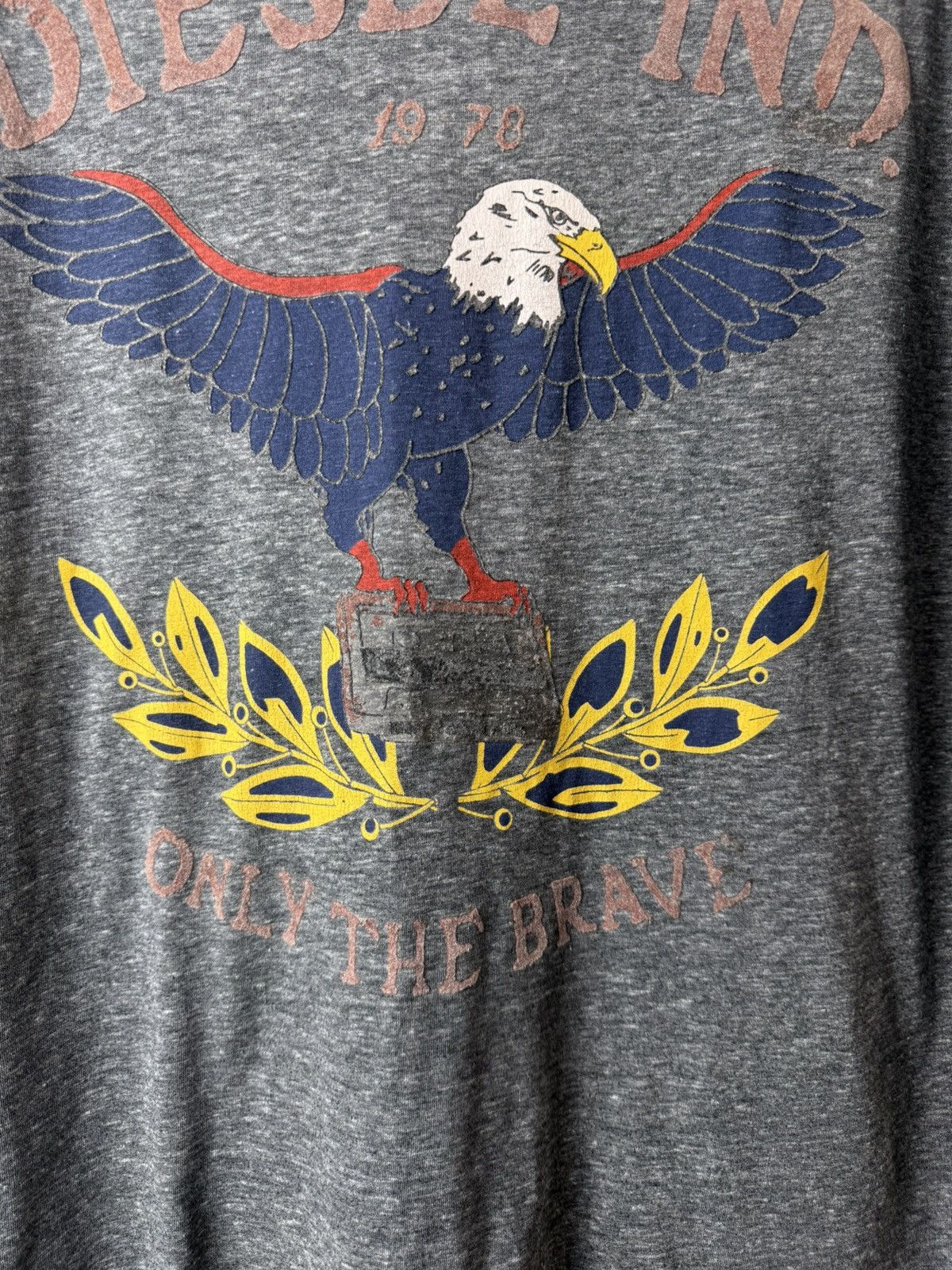 Diesel Y2K Vintage Diesel Eagle T Shirt American Style Size US L / EU 52-54 / 3 - 3 Thumbnail