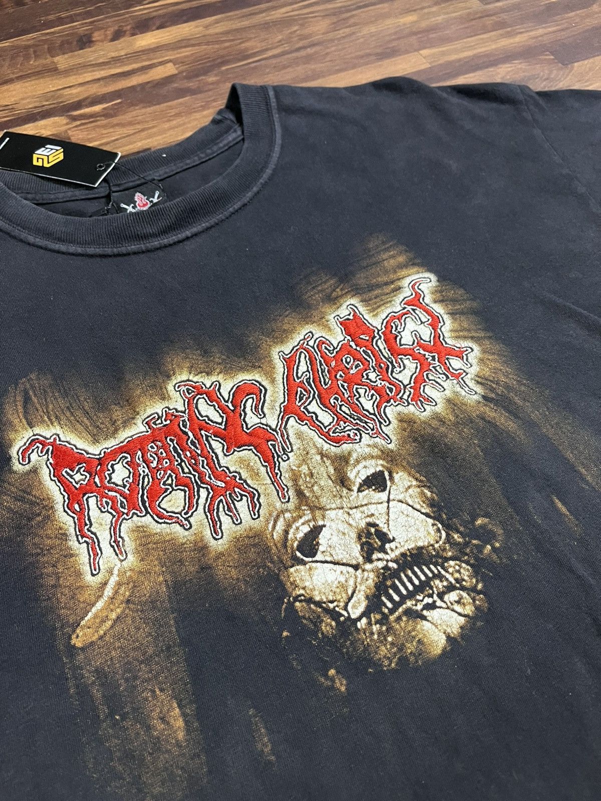 Vintage Rotting Christ Sanctimonius resurrecction Shirt Size US XL / EU 56 / 4 - 2 Thumbnail