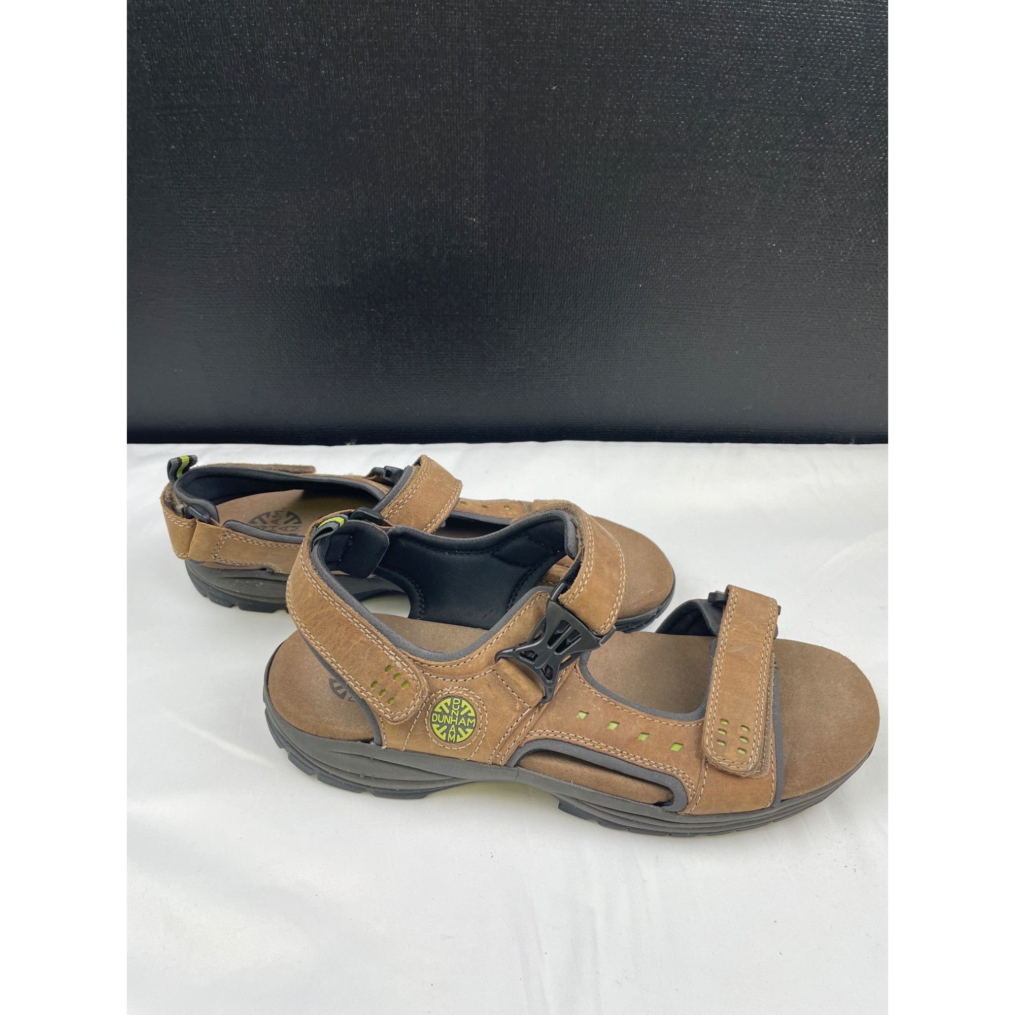 Dunham Dunham Men's Brown Leather Strap Sandals/Shoes Size 11D SKU Size US 11 / EU 44 - 3 Thumbnail