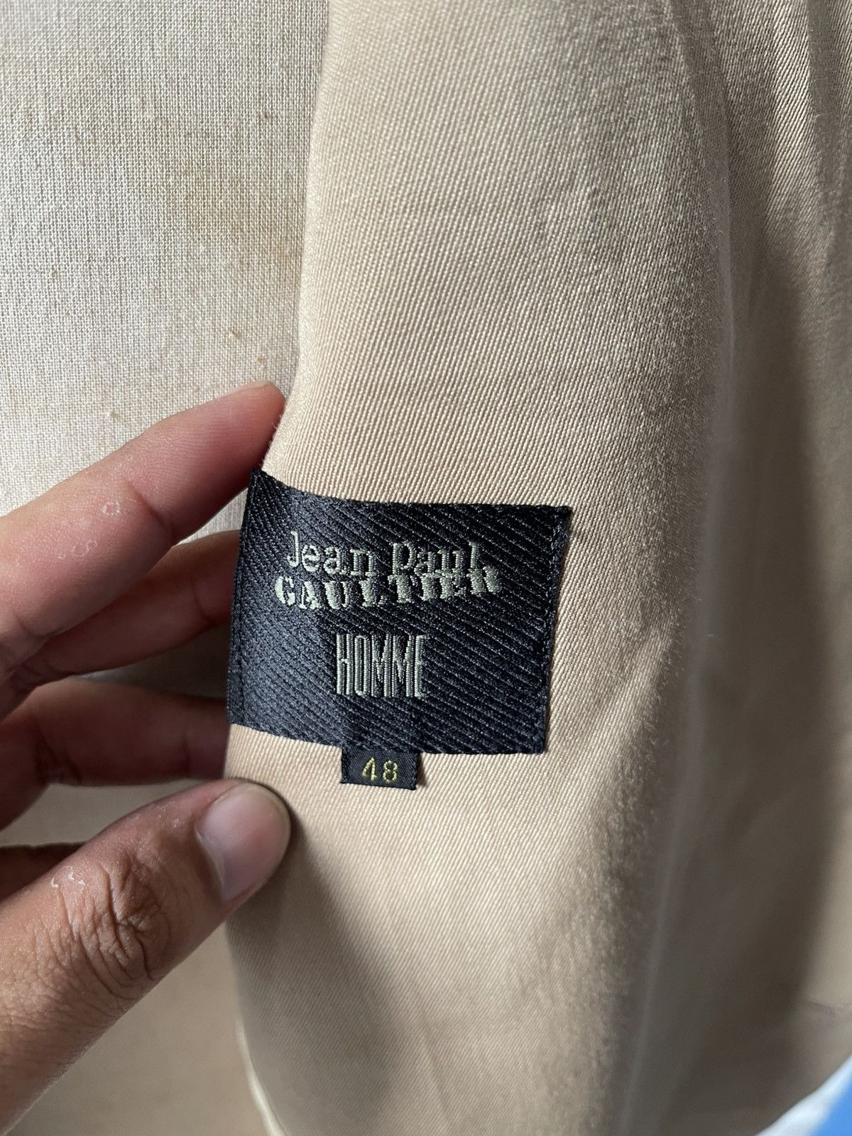 Jean Paul Gaultier 90s Jean Paul Gaultier Homme Blazer Jacket #98 Size US L / EU 52-54 / 3 - 11 Thumbnail