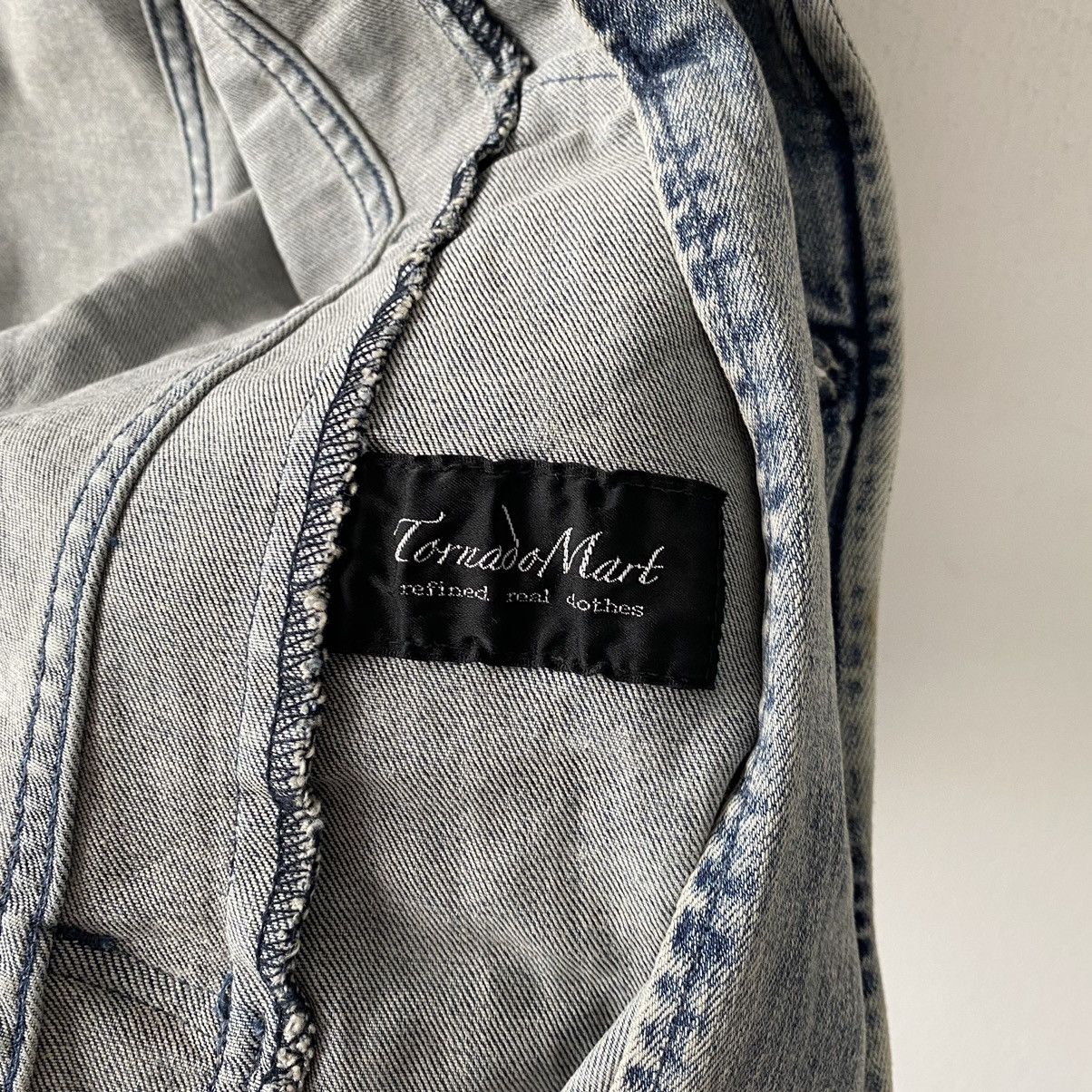 Tornado Mart Tornado Mart Honey Comb Denim Blazer Jackets Size US M / EU 48-50 / 2 - 12 Thumbnail