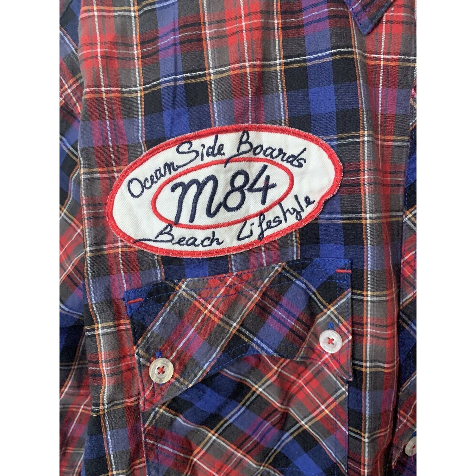 Mecca Vtg MECCA Men's Size 2XL RED PLAID Button Front Short Sleeve Size US XXL / EU 58 / 5 - 5 Thumbnail