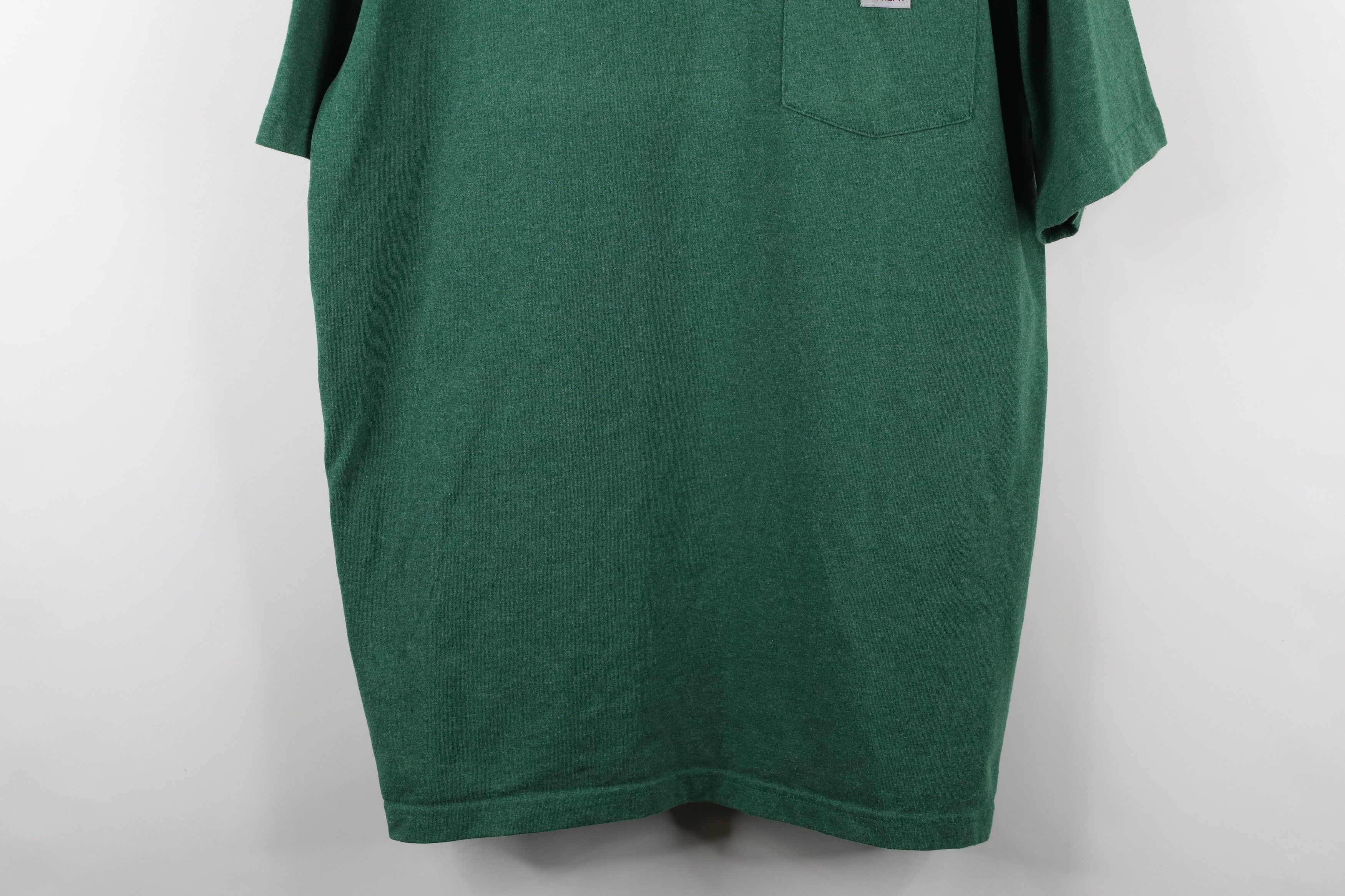 Carhartt × Vintage Vintage Y2K Carhartt Fit Heavyweight Pocket T-Shirt Green Size US L / EU 52-54 / 3 - 3 Thumbnail