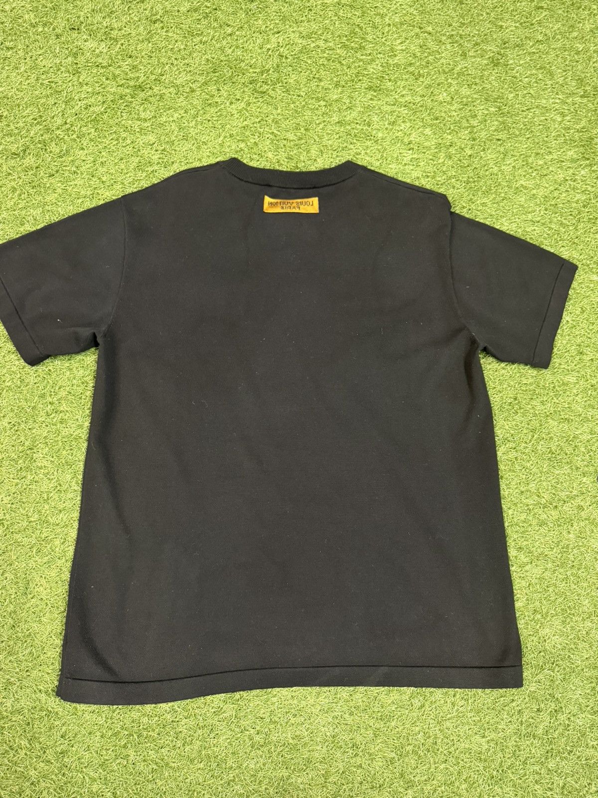 Louis Vuitton Louis Vuitton Maison Intarsia T-Shirt Size US L / EU 52-54 / 3 - 2 Thumbnail