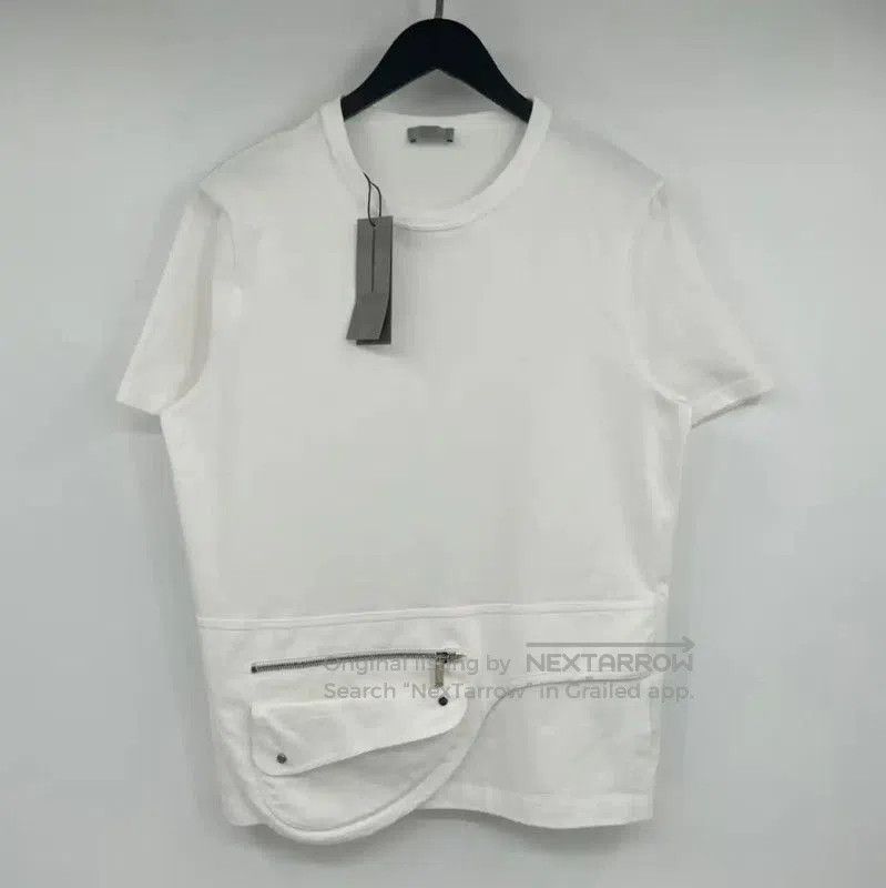 Dior Dior Men's Summer White Cotton T-Shirt . Size US L / EU 52-54 / 3 - 1 Thumbnail