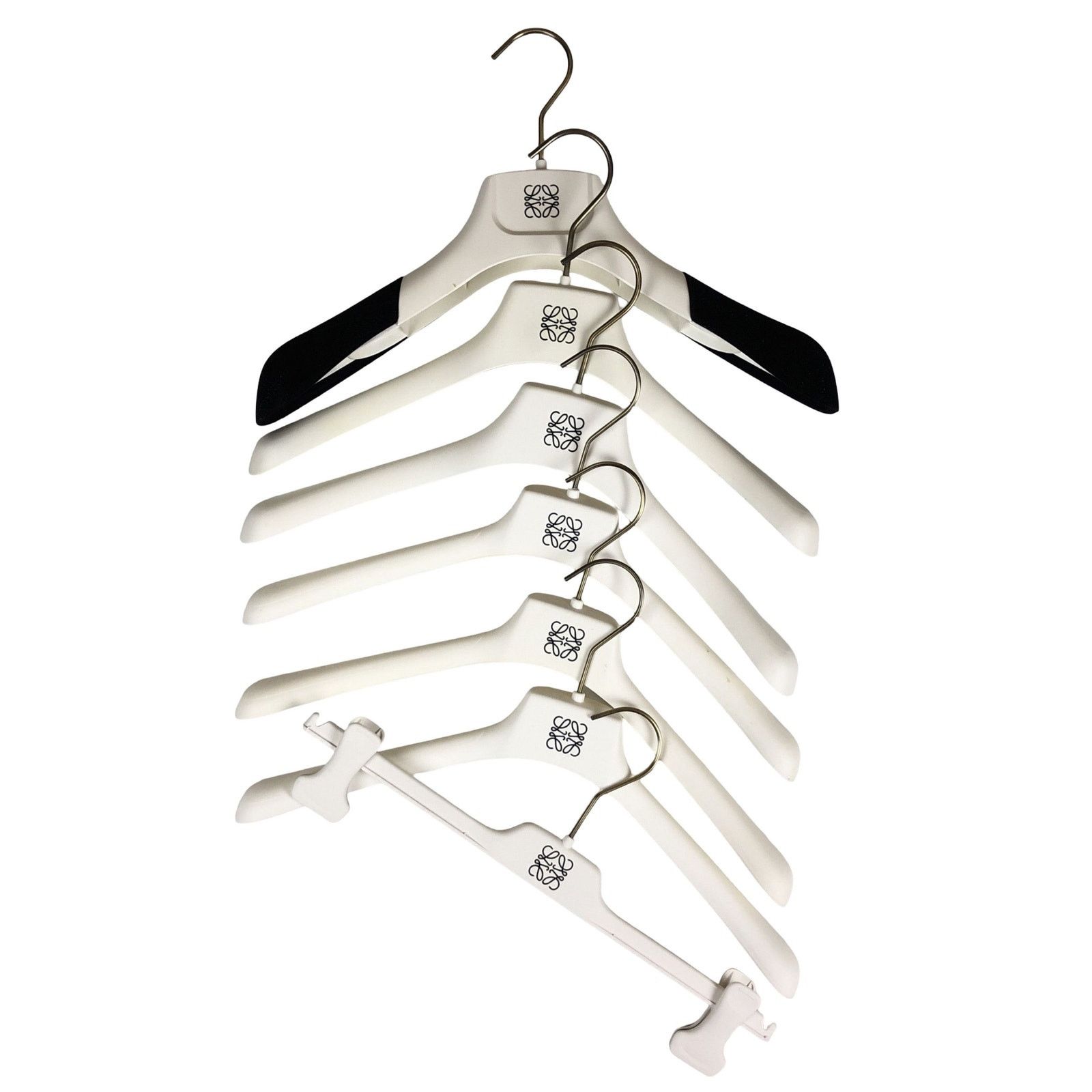 Loewe Loewe Logo Premium Made in Italy White Hangers Size ONE SIZE - 1 Thumbnail