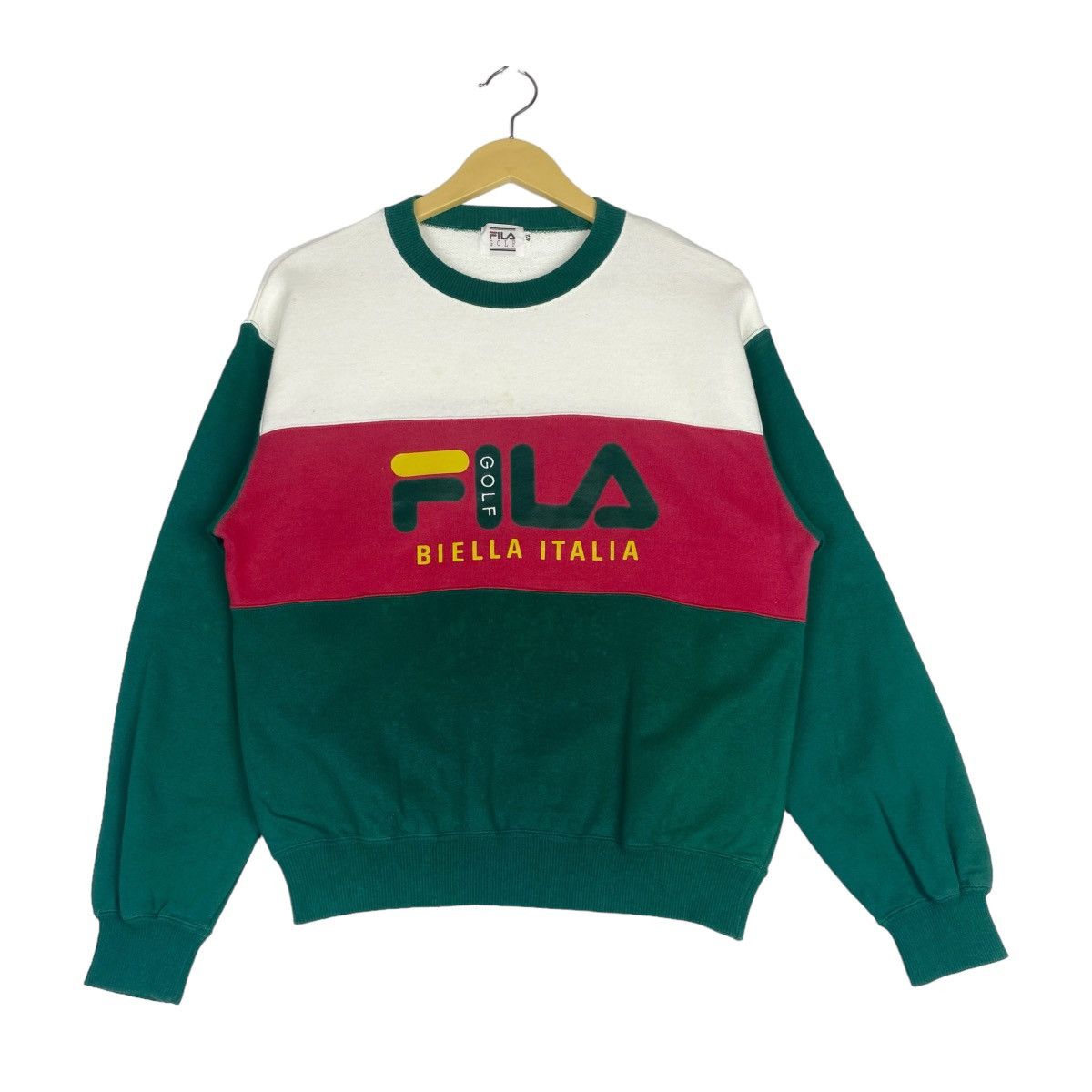 Fila Biella Italia Sweatshirt Crewneck Pull Jumper