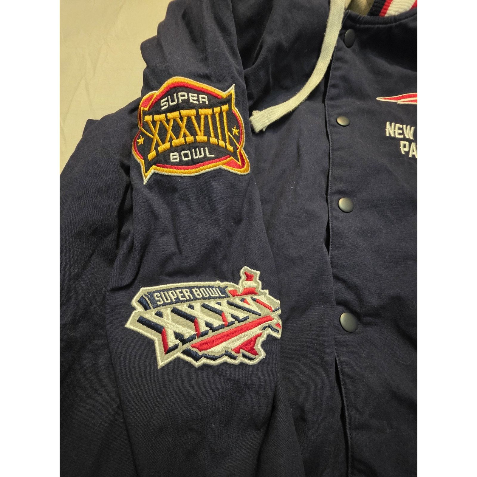 NFL New England Patriots NFL Men's Size Xl Superbowl Champions Size US XL / EU 56 / 4 - 4 Thumbnail