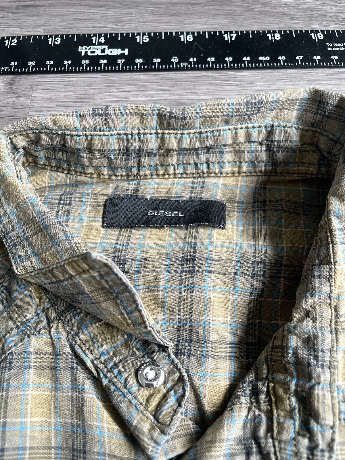 Diesel × Vintage Vintage Diesel “Pearl Snap ” Button-up Shirt (Sz.L) Size US L / EU 52-54 / 3 - 3 Thumbnail