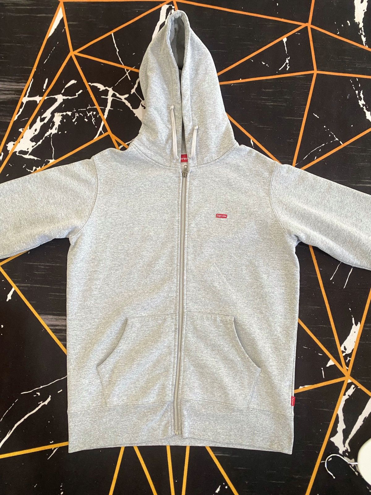 トップス supreme S Logo Zip Up HoodedAsh Grey Supreme S Logo Zip Up Hooded Sweatshirt Ash Grey | eBay