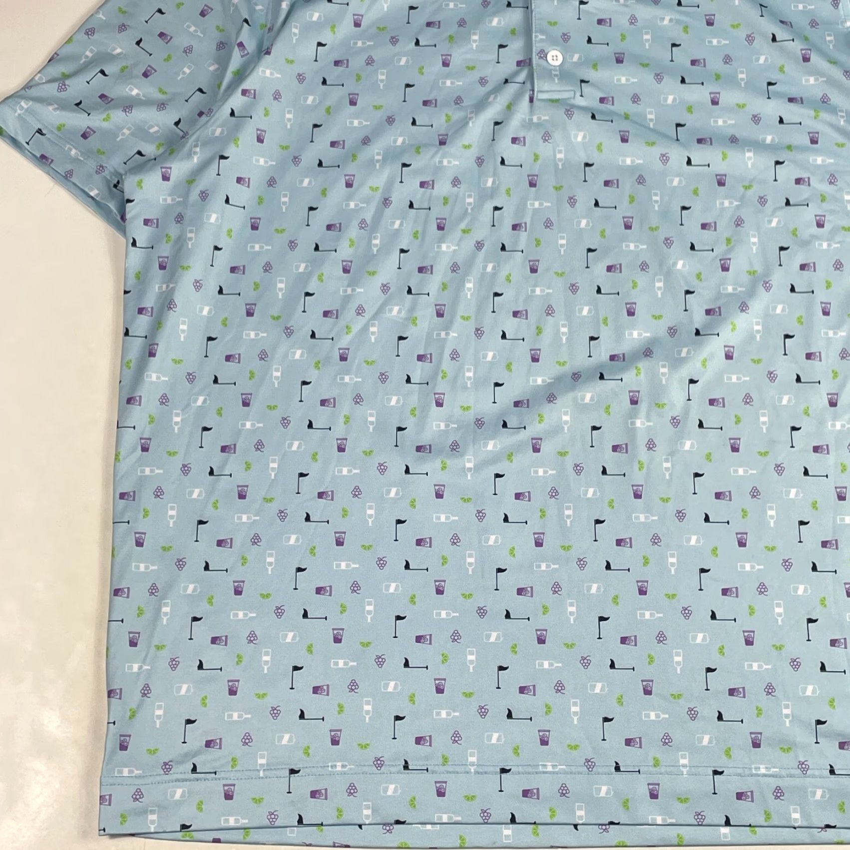 Vintage Deolax Polo Shirt Mens 2XL XXL Blue Short Sleeve Golf Golfing Size US XXL / EU 58 / 5 - 5 Thumbnail