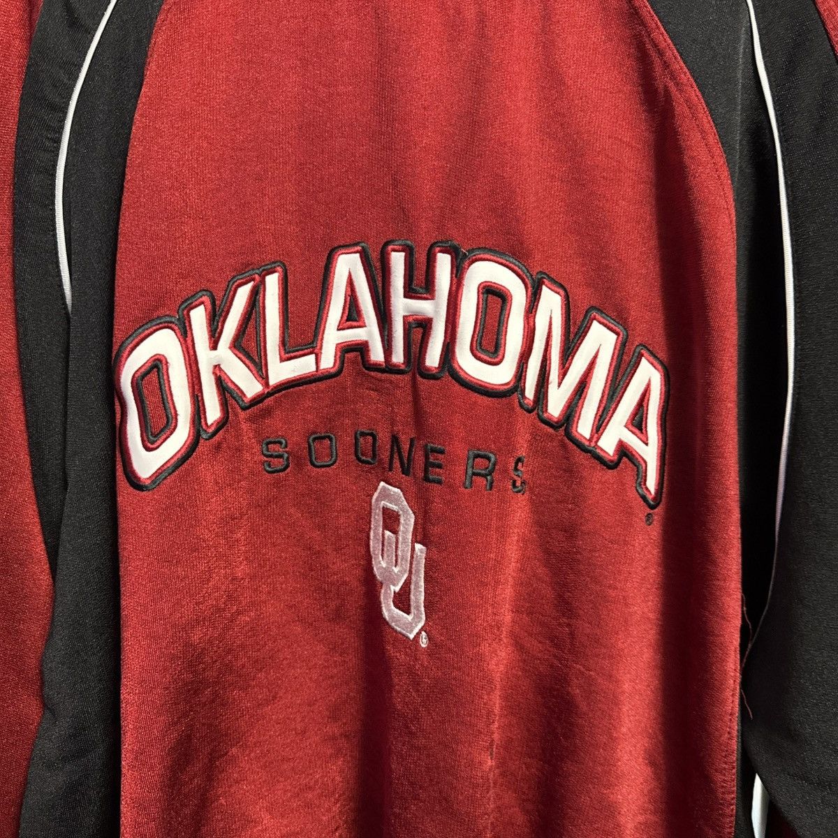 Starter Vintage Oklahoma Sooners Starter Sweatshirt 2XL Red 90's Size US XXL / EU 58 / 5 - 2 Thumbnail