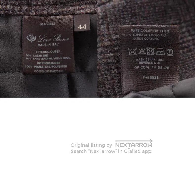 Loro Piana Loro Piana Cashmere and Wool Blended Jacket Size M / US 6-8 / IT 42-44 - 6 Thumbnail