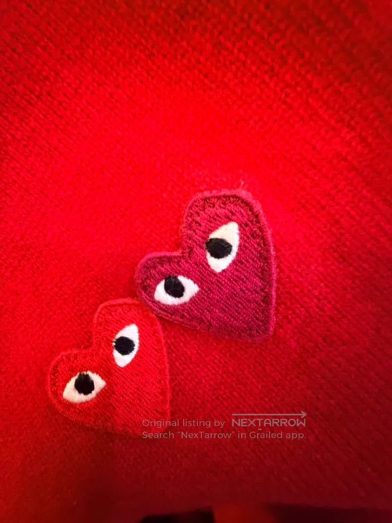 Comme des Garcons Comme des Garcons Red wool cardigan Size L / US 10 / IT 46 - 4 Thumbnail