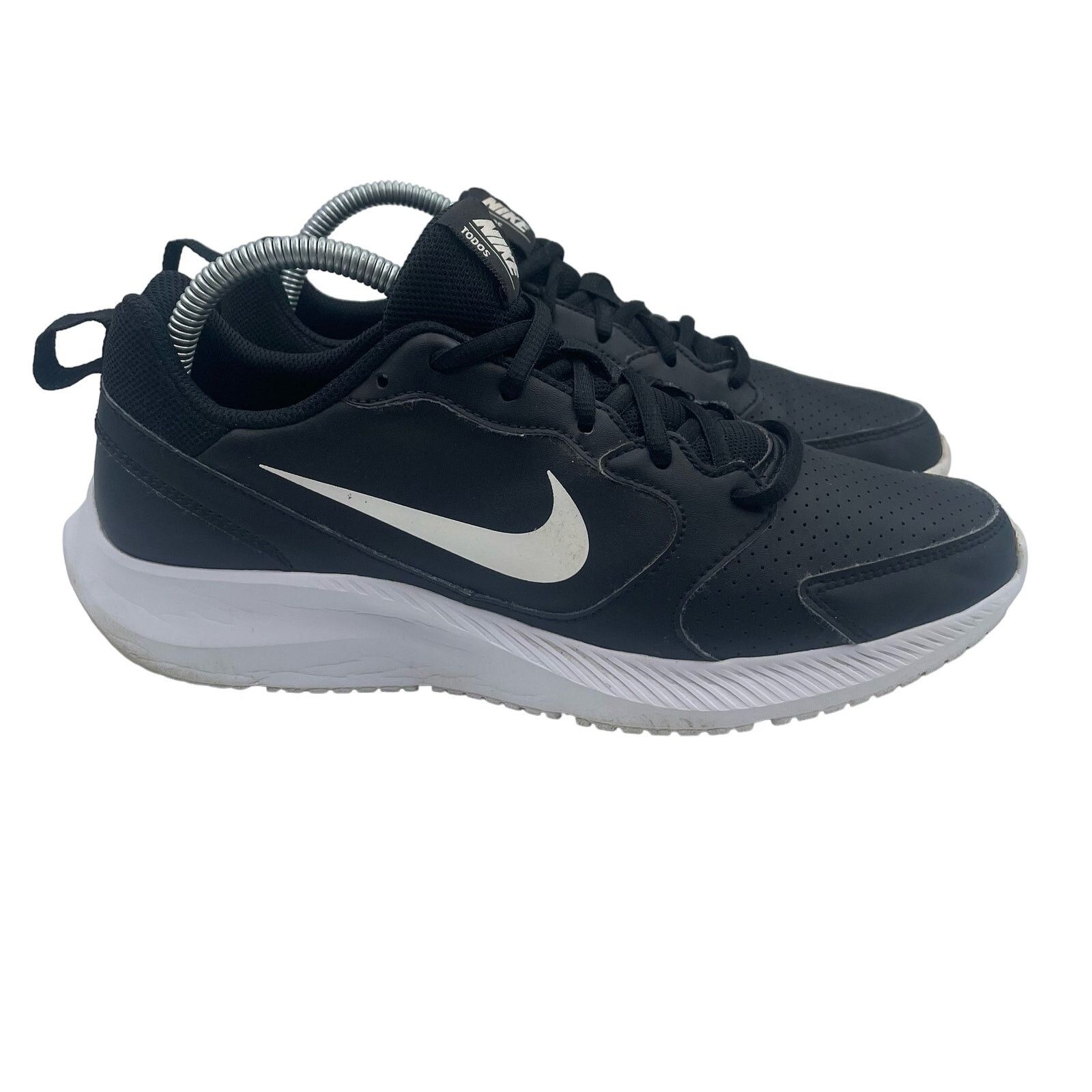 Nike Nike Todos Black White Lace Up Athletic Running Shoes 9.5 Grailed