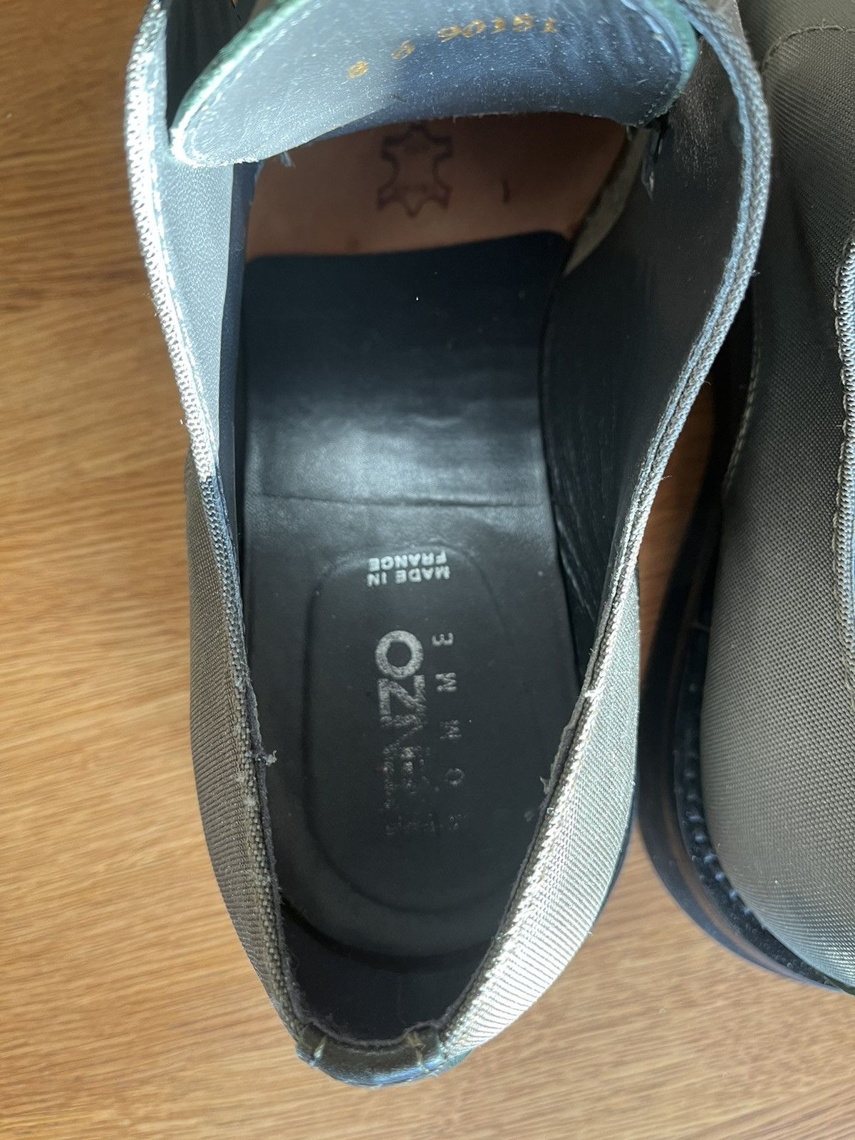 Kenzo Kenzo vintage khaki dark olive green loafers Size US 9.5 / EU 42-43 - 11 Thumbnail