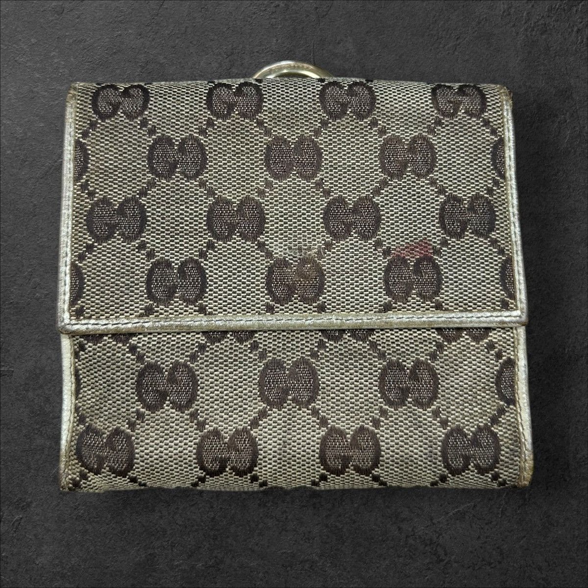 Gucci × Vintage Vintage Gucci Monogram Wallet with box Size ONE SIZE - 3 Thumbnail