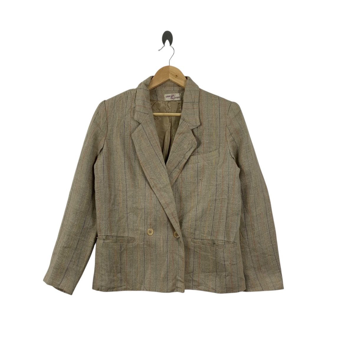 Vintage Vintage 90s LONG STONE EMMEDIPI Made In Italy Peacoat Blazer Size S / US 4 / IT 40 - 1 Thumbnail