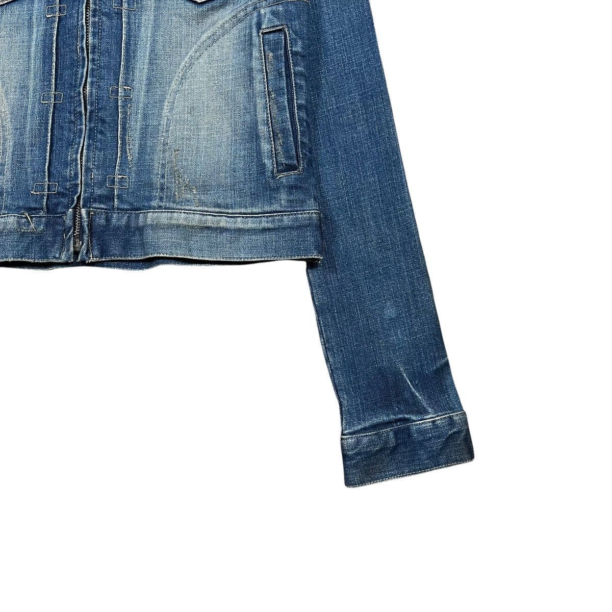 Blue Blue Japan Blue Blue Cropped Denim Jacket Size US XS / EU 42 / 0 - 5 Thumbnail