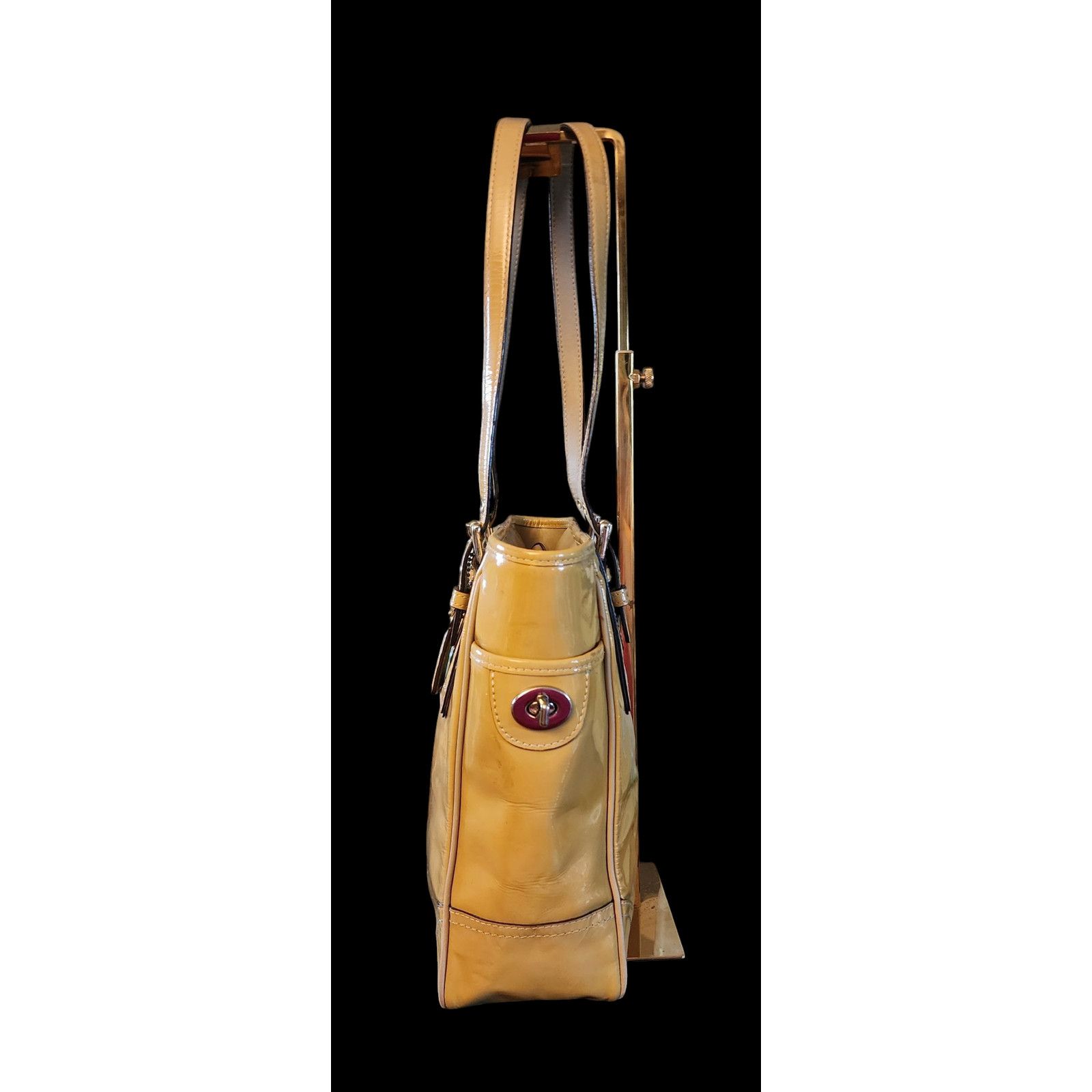 Coach Coach F10412 Gallery Hampton Tote Shoulder Bag Leatherware Size ONE SIZE - 7 Thumbnail