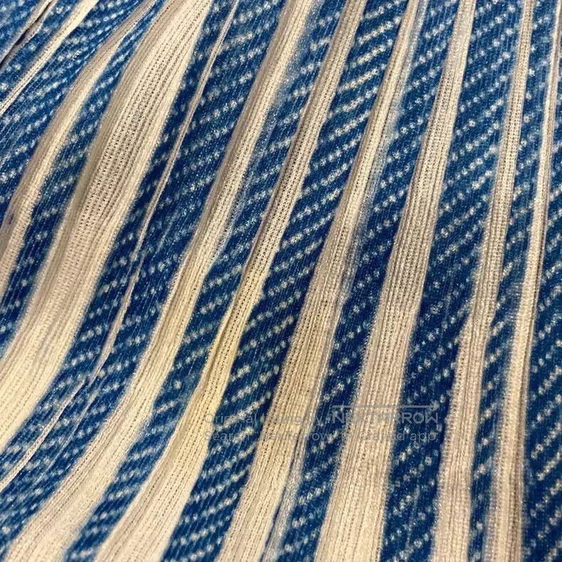 Issey Miyake Issey Miyake SIZE:3 Denim Pleated Skirt Size 31" - 5 Thumbnail