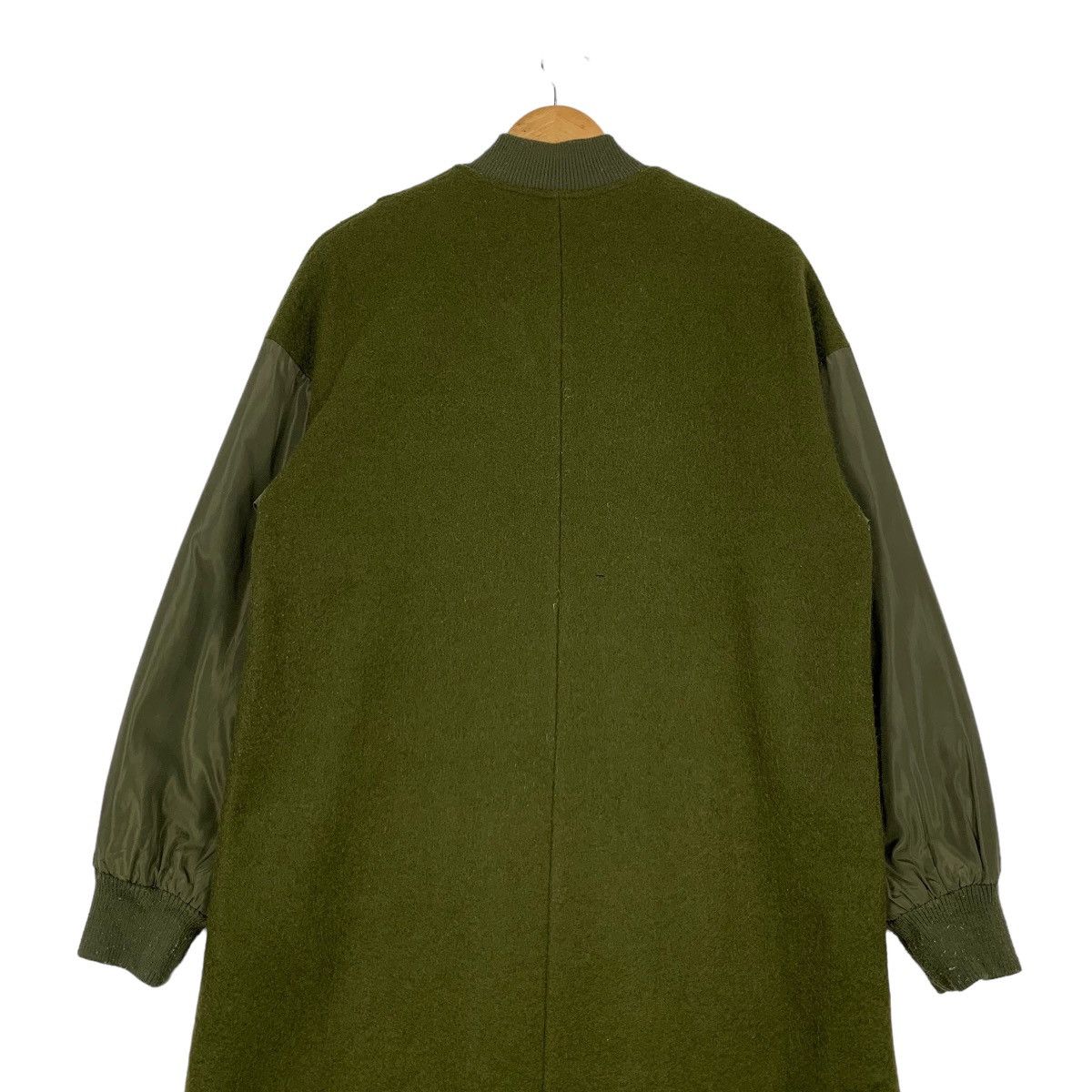 Japanese Brand LOAF Japan Long Bomber Jacket in Green #1158-C53 Size US S / EU 44-46 / 1 - 8 Thumbnail