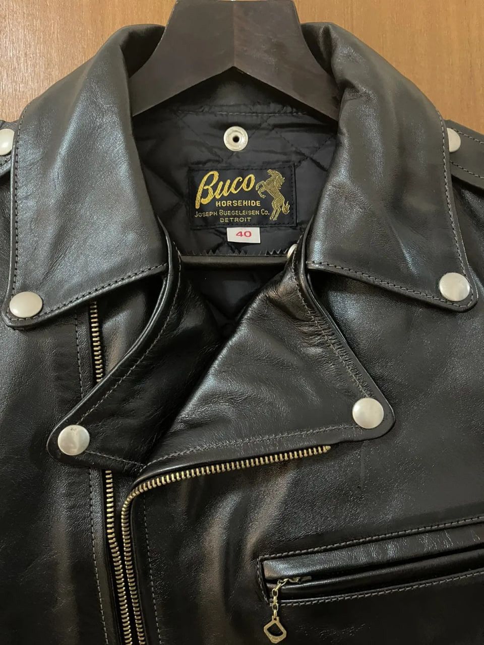 The Real McCoy's Buco leather jacket J-24 Size US M / EU 48-50 / 2 - 2 Thumbnail