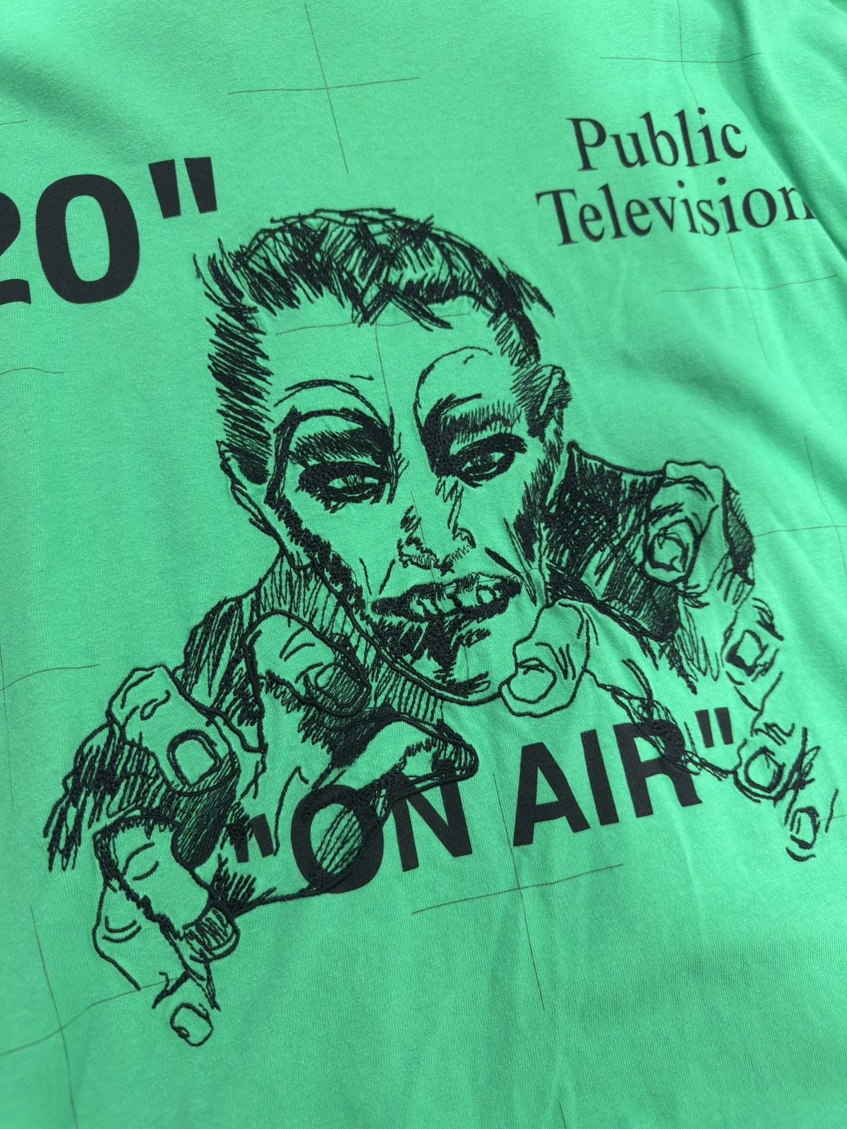 Off-White OFF-WHITE PUBLIC TELEVISION LONG SLEEVE Size US M / EU 48-50 / 2 - 5 Thumbnail
