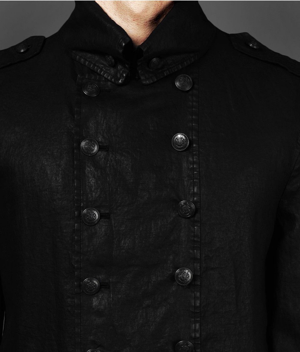 John Varvatos Linen Coat. 54 Size US L / EU 52-54 / 3 - 4 Thumbnail