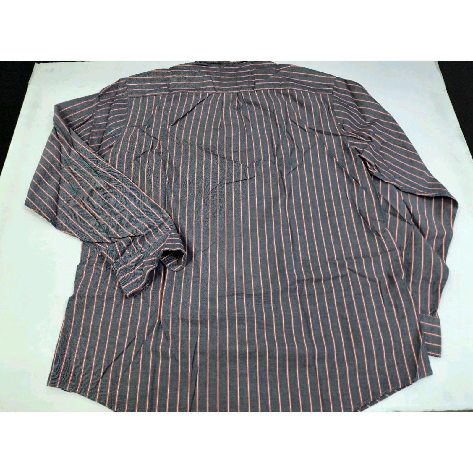 RVCA RVCA Shirt Men's Regular Long Sleeve Striped Button-Up XL Multicolor Size US XL / EU 56 / 4 - 6 Thumbnail