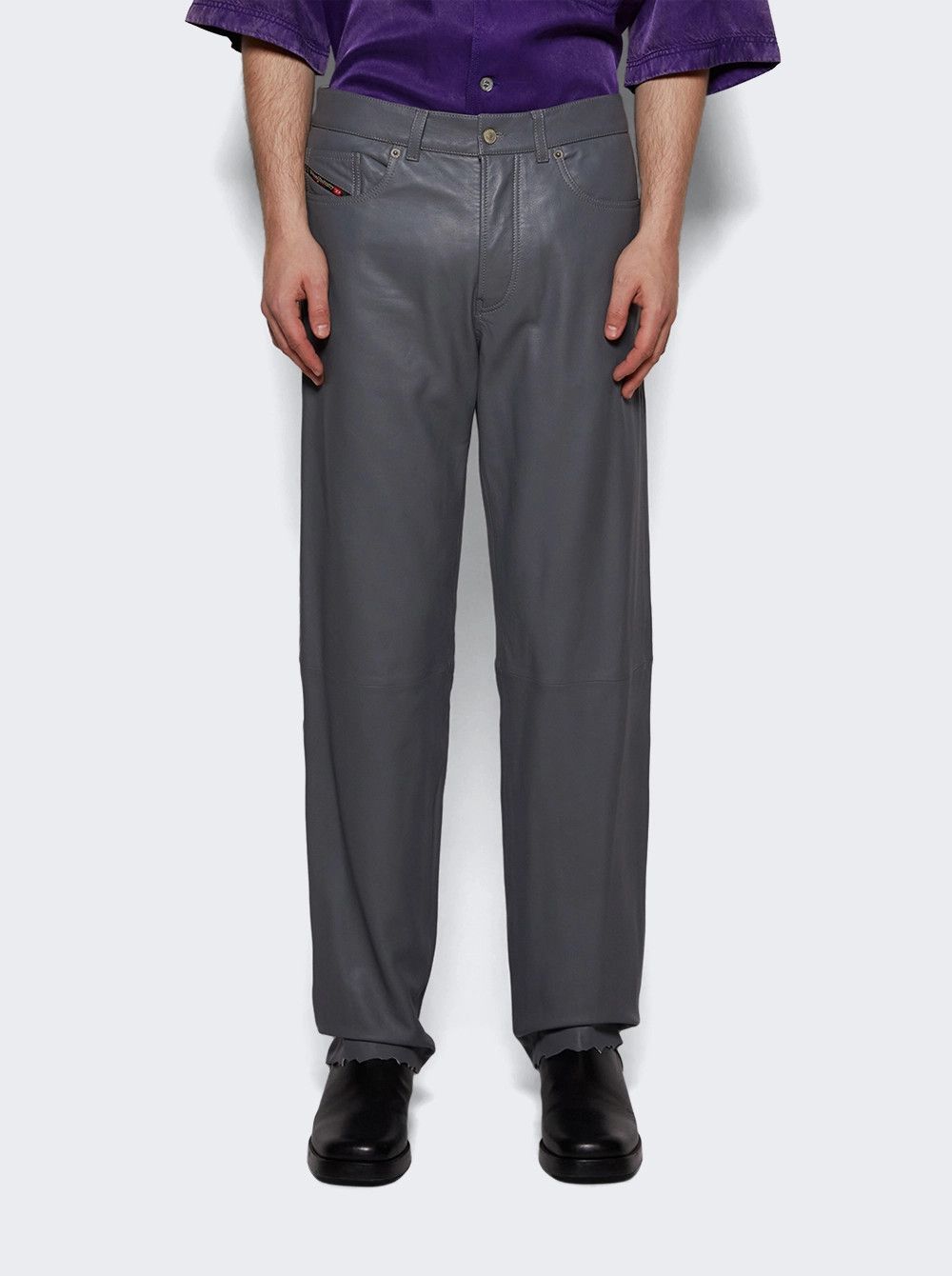 Diesel o1mle0426 P-Macs-A Trousers Pants in Gray Size US 34 / EU 50 - 2 Thumbnail