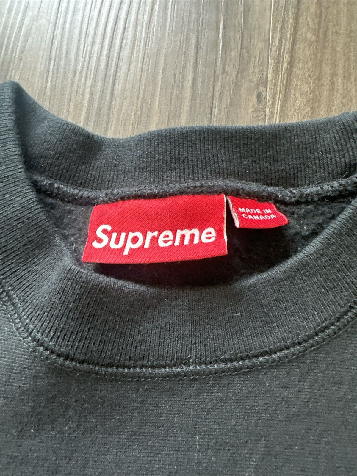 Supreme Supreme Gonz Logo Crewneck Sweatshirt FW07 Black XL Size US XL / EU 56 / 4 - 5 Thumbnail