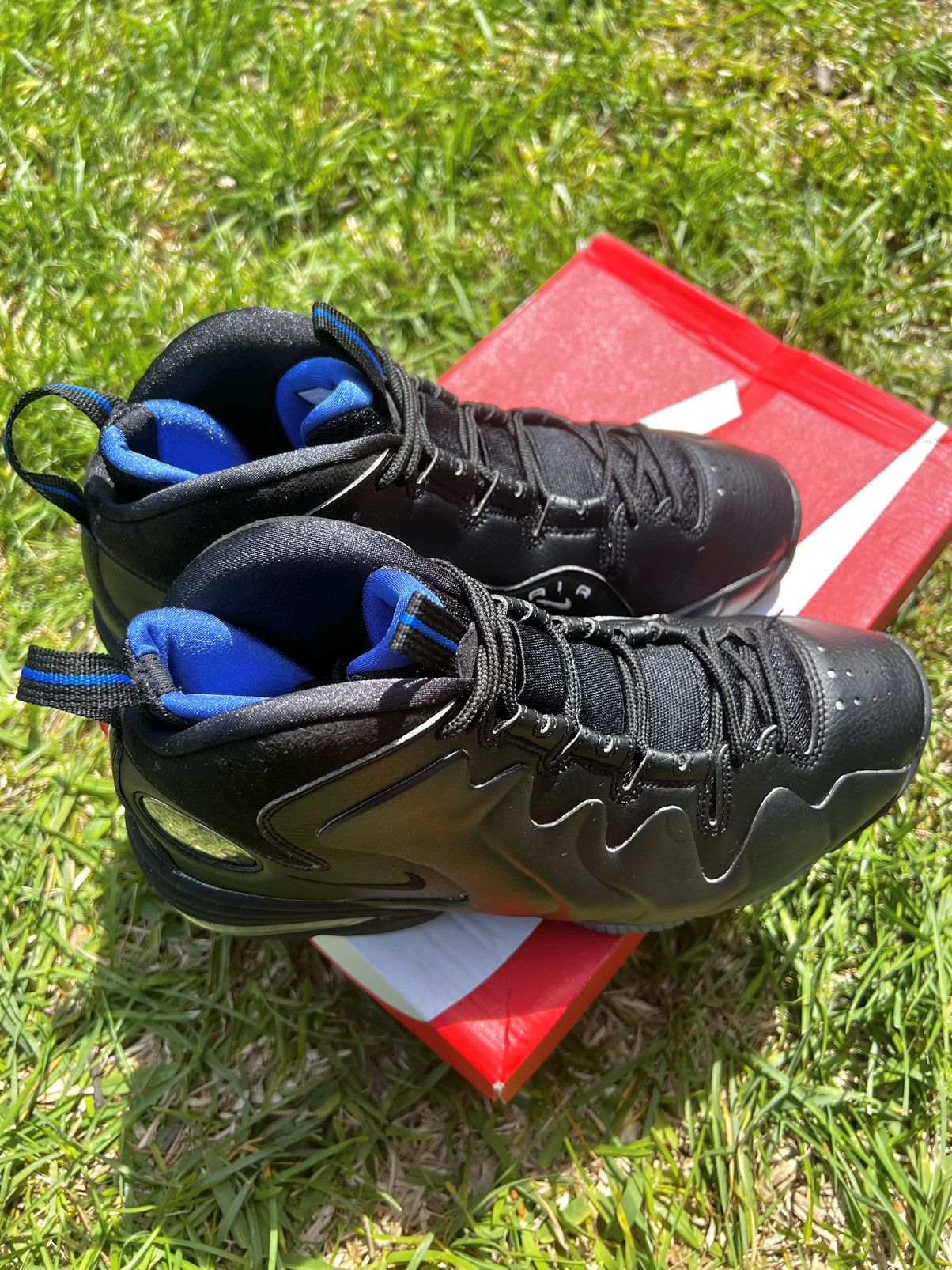 Nike CLEAN Nike Air Penny III 3 Black Royal size 9 Mens shoes Size US 9 / EU 42 - 4 Thumbnail
