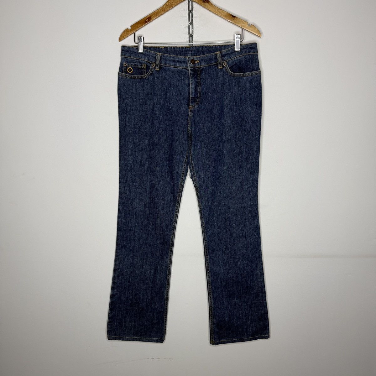 Louis Vuitton Vintage Louis Vuitton Flared Jeans Size 28" / US 6 / IT 42 - 1 Thumbnail