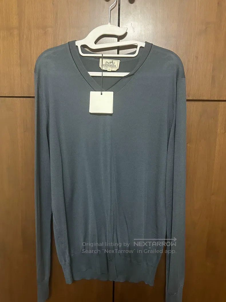 Hermes Hermes Cashmere sweater Size US XL / EU 56 / 4 - 1 Thumbnail