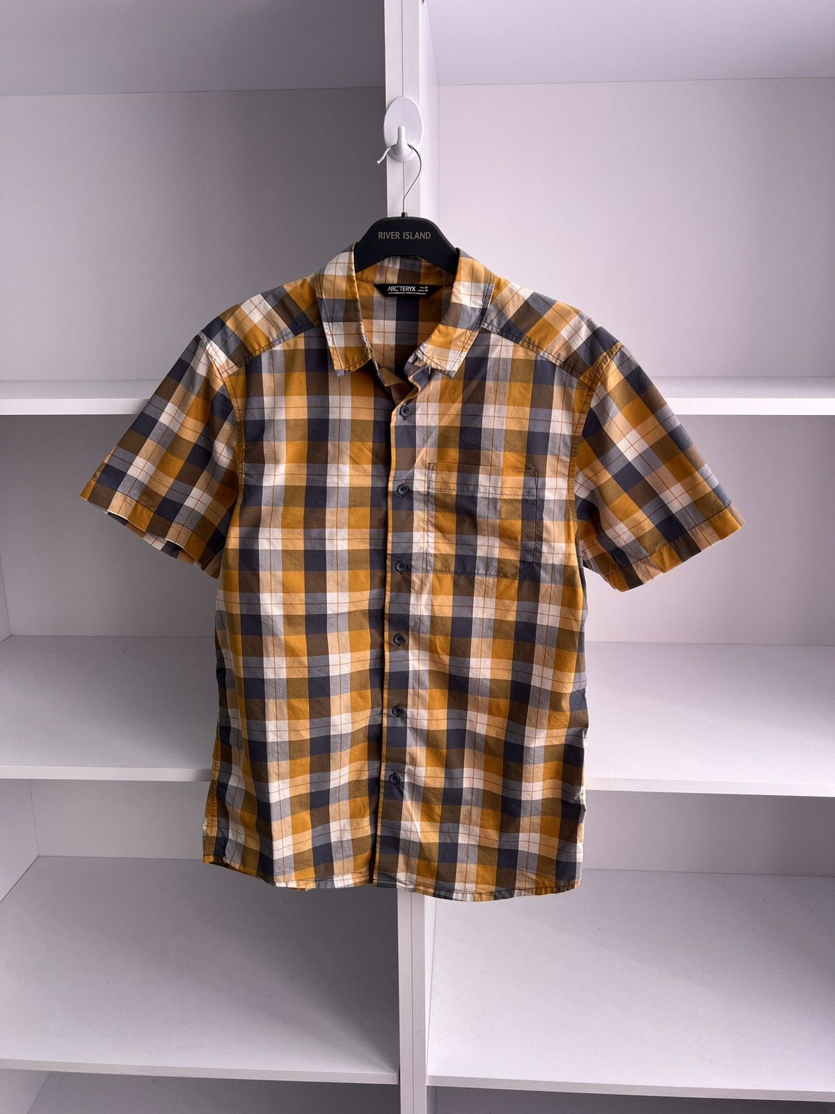 Arc'teryx × Vintage Arc’teryx Outdoor Life Drill Checkered Button Up Shirt Size US M / EU 48-50 / 2 - 2 Thumbnail
