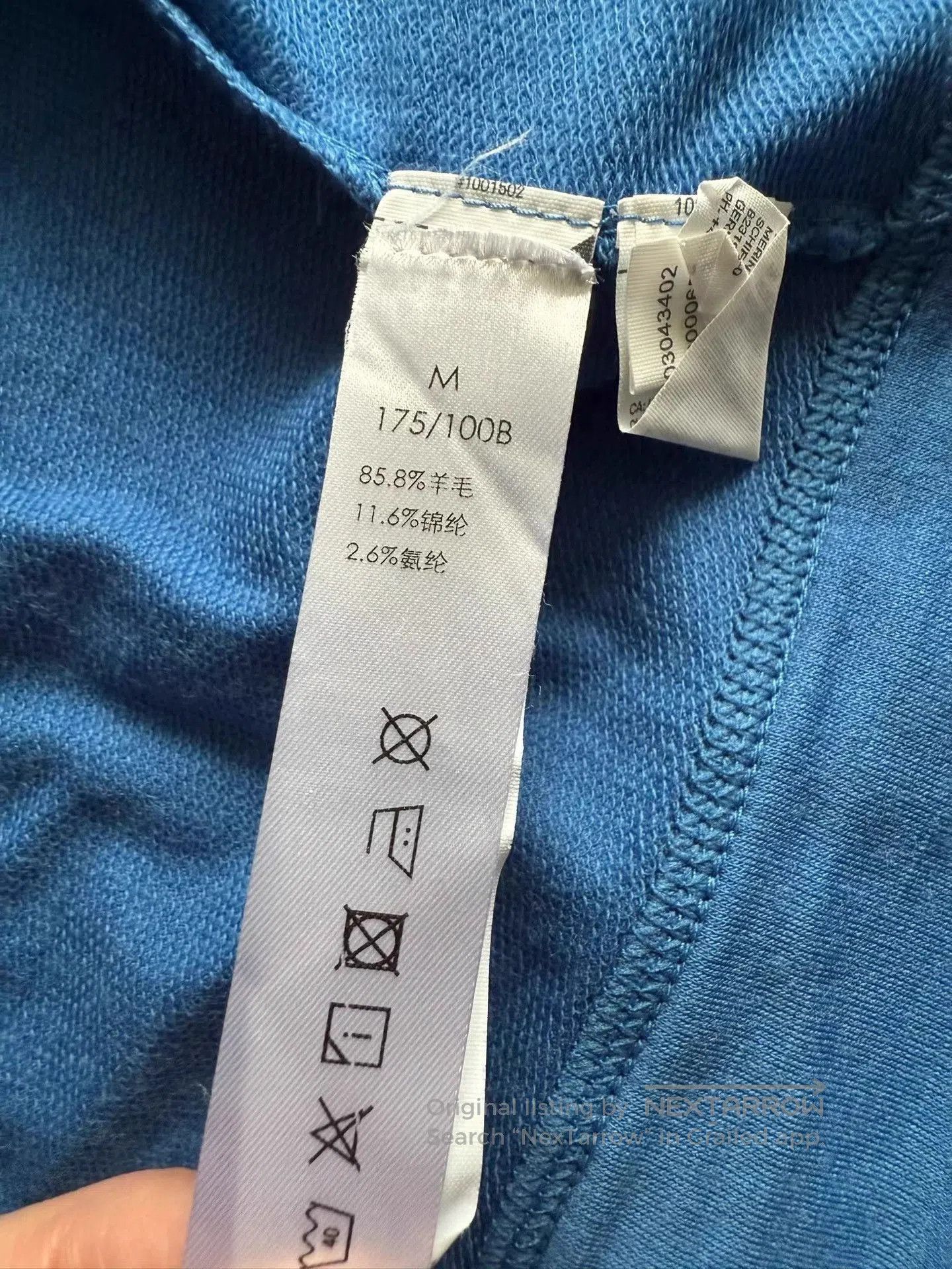 Icebreaker Blue Zip-Up Hoodie with Front Pockets. Size US M / EU 48-50 / 2 - 5 Thumbnail