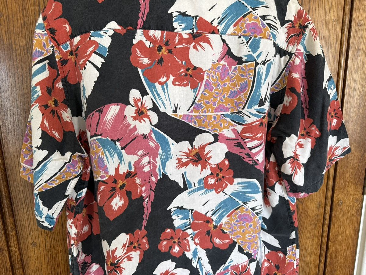 Saint Laurent Paris SS21 Saint Laurent Beckham Hawaiian shirt sample grail palm Size US S / EU 44-46 / 1 - 19 Thumbnail