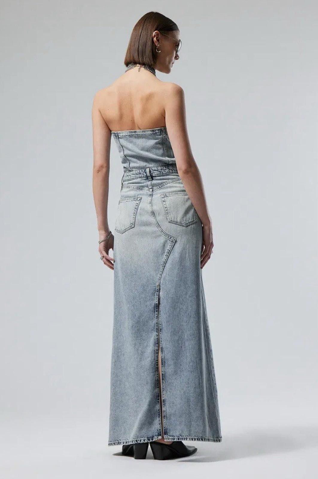 Weekday Weekday Scottsdale Long Denim Dress UK 8/S New Tags Size S / US 4 / IT 40 - 3 Thumbnail
