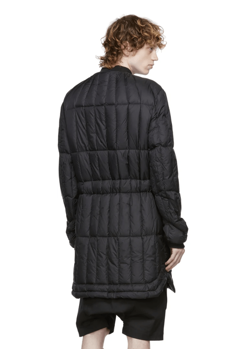 Rick Owens Black Down Liner Coat Size US M / EU 48-50 / 2 - 9 Thumbnail