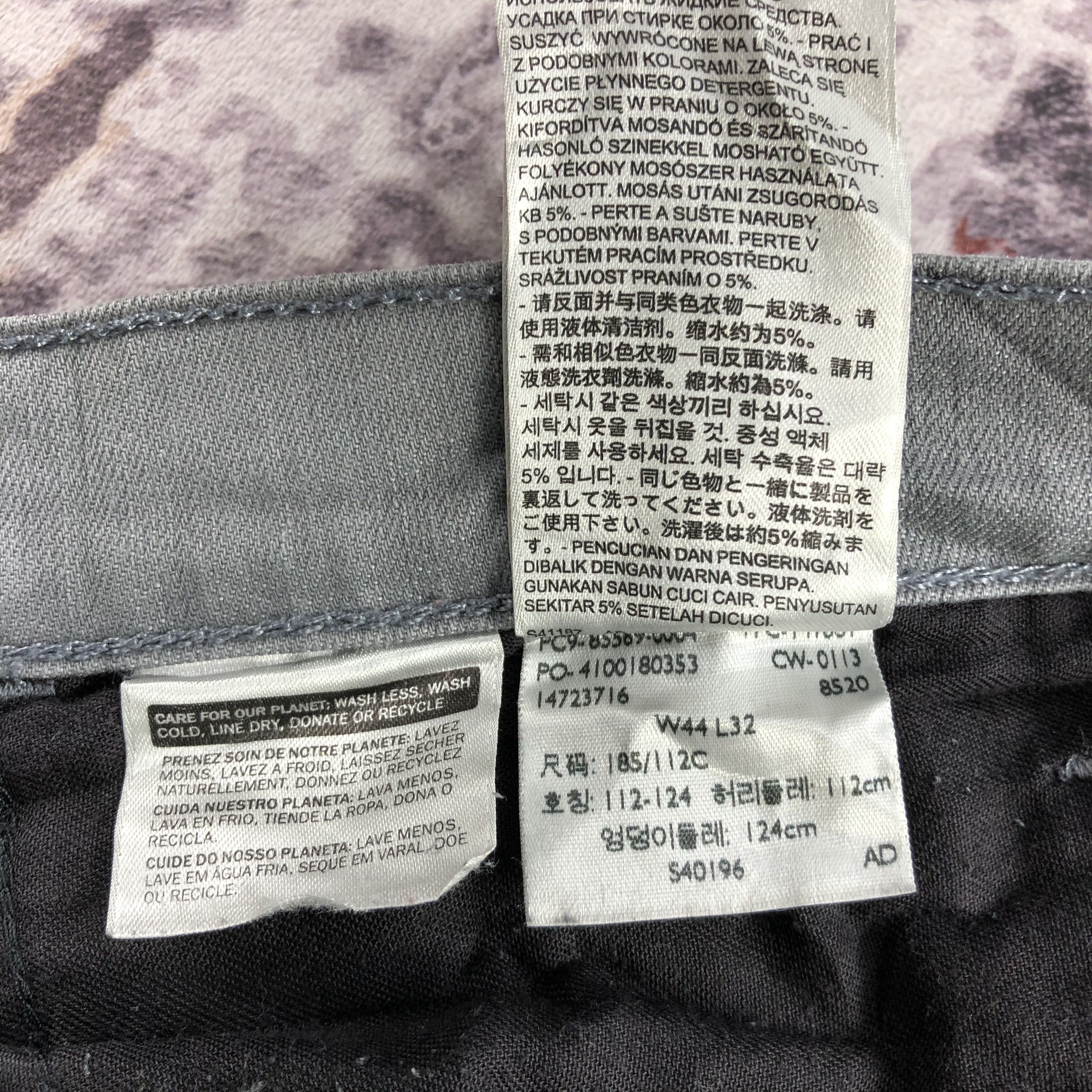 Levi's × Vintage Vintage Faded Black Levis 569 Jeans-JM3016 Size US 44 / EU 60 - 14 Thumbnail