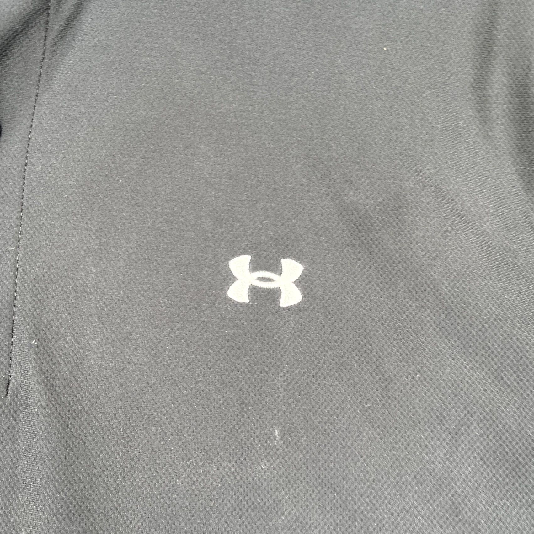 Under Armour Under Armour Polo Shirt Black Regular Size L Mens HeatGear Lightweight Logo Clothing Shirt Size US L / EU 52-54 / 3 - 2 Thumbnail