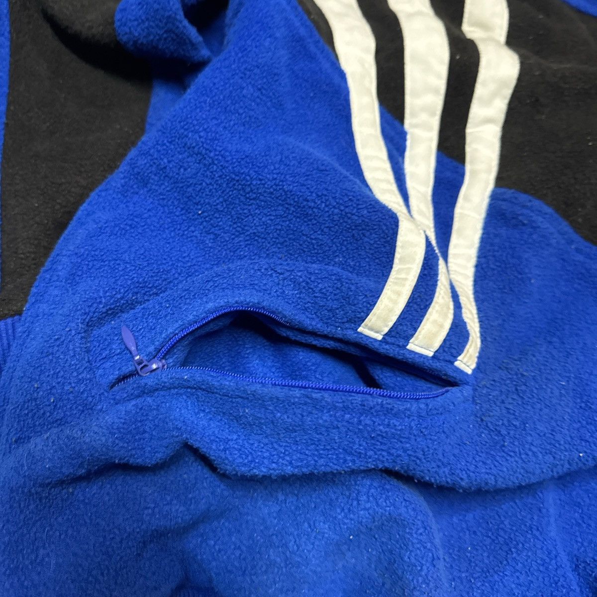 Adidas × Vintage Quarter zip vintage adidas sweatshirts Size US L / EU 52-54 / 3 - 5 Thumbnail